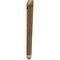 Ekena Millwork Traditional Arts & Crafts Rough Sawn Bracket, Western Red Cedar, 4"W x 46"D x 46"H BKT04X46X46TRA03RWR - alternate 4
